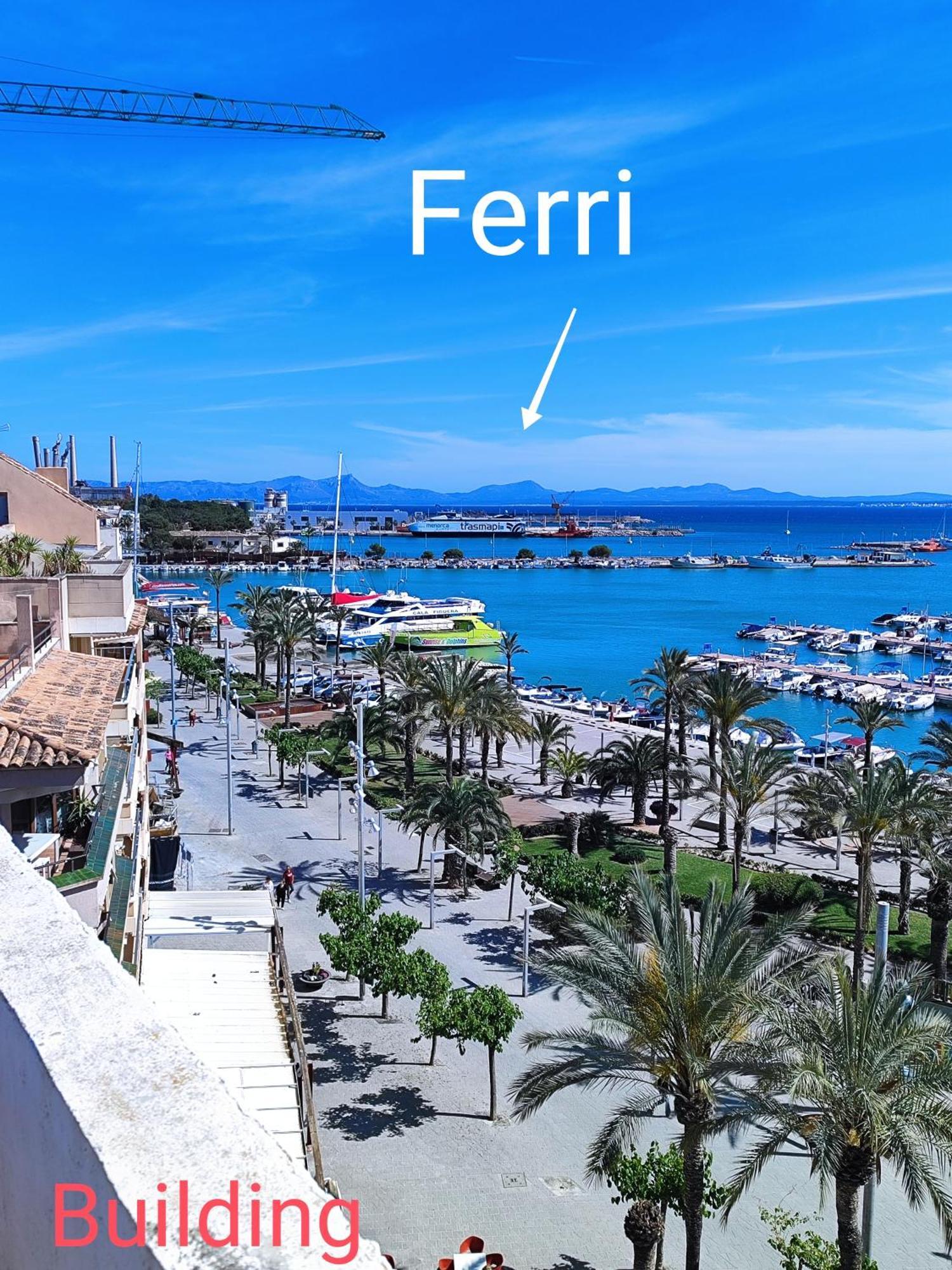 Tranquilo Apartamento Con Vistas Al Mar. Port de Alcudia  Exterior photo